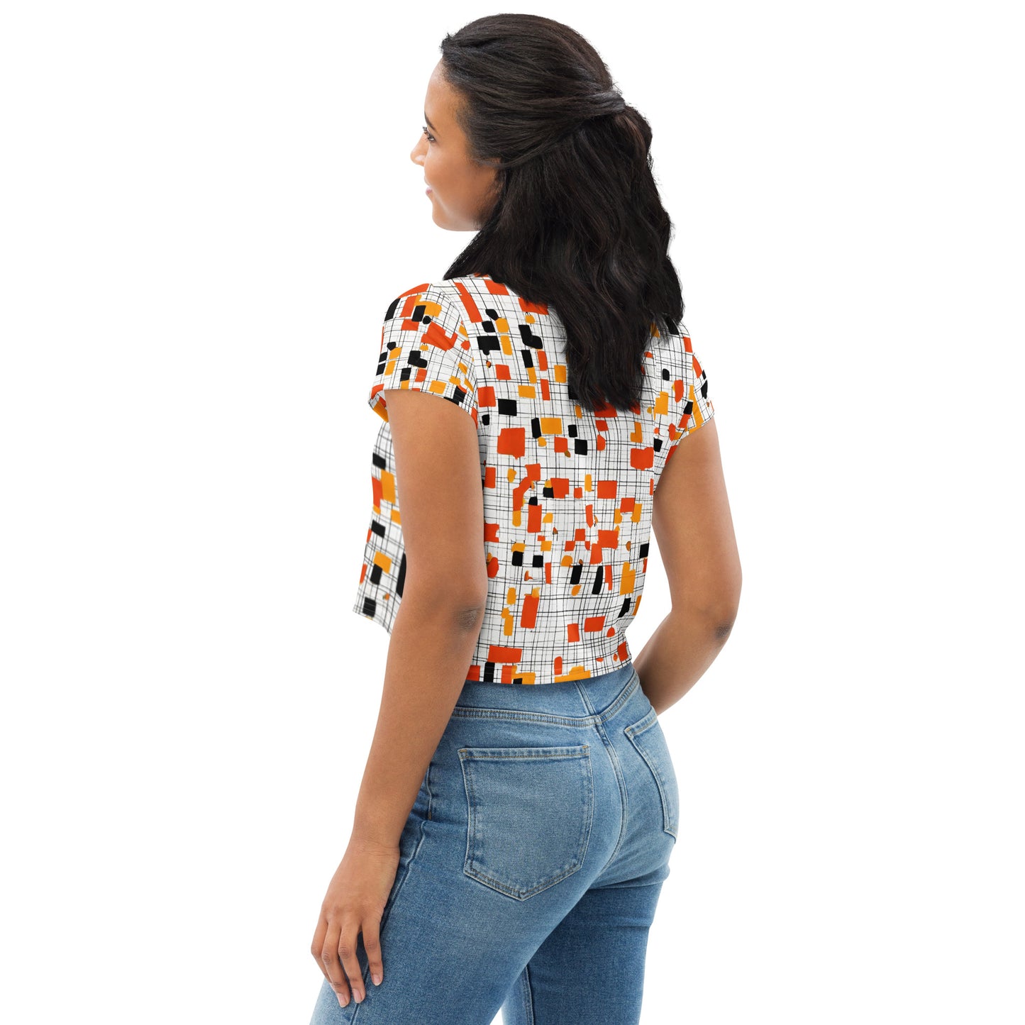 Candy Corn Crop Top