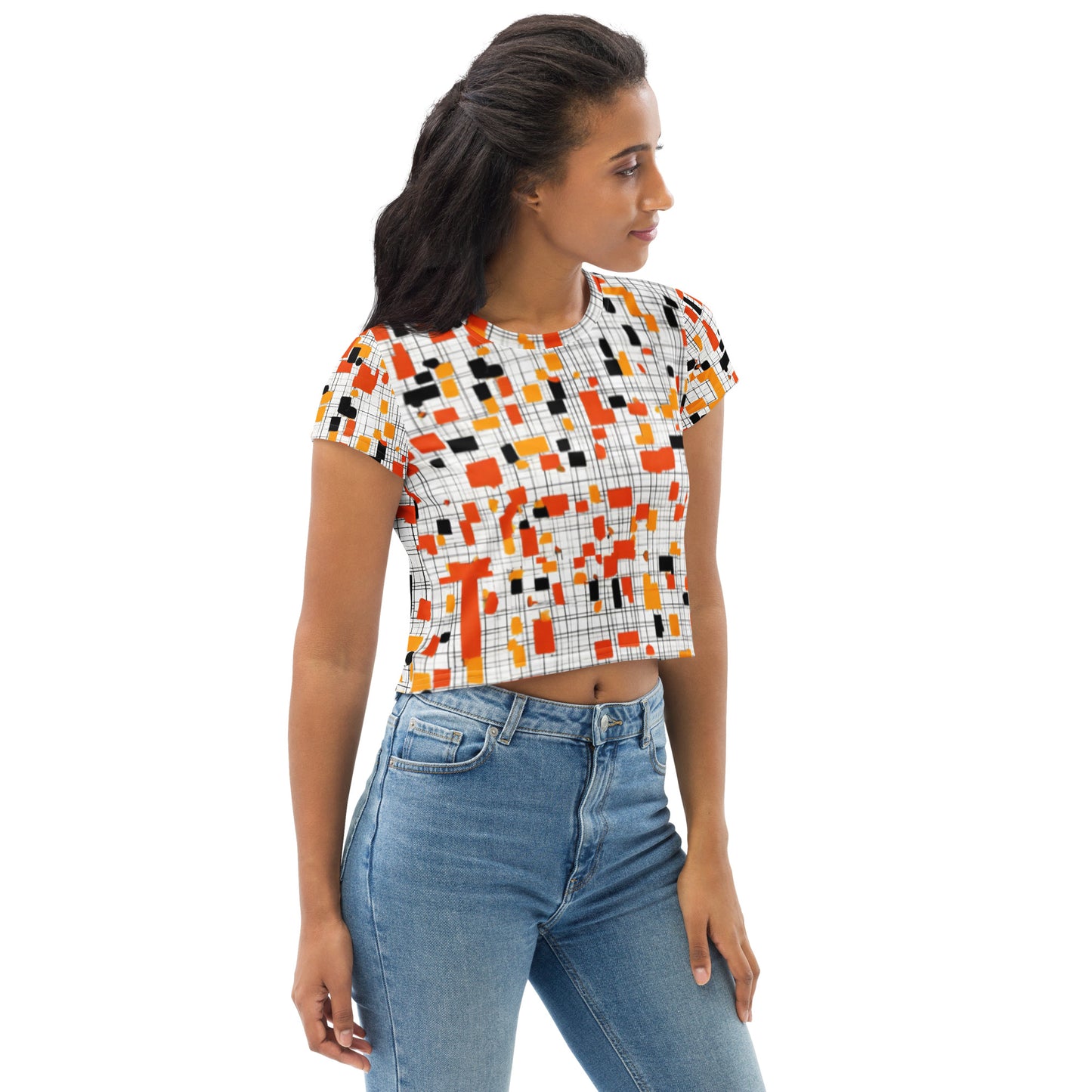 Candy Corn Crop Top