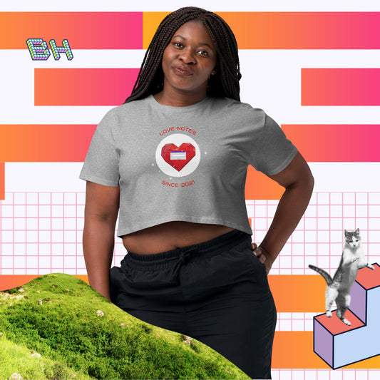 Love Notes Crop Top