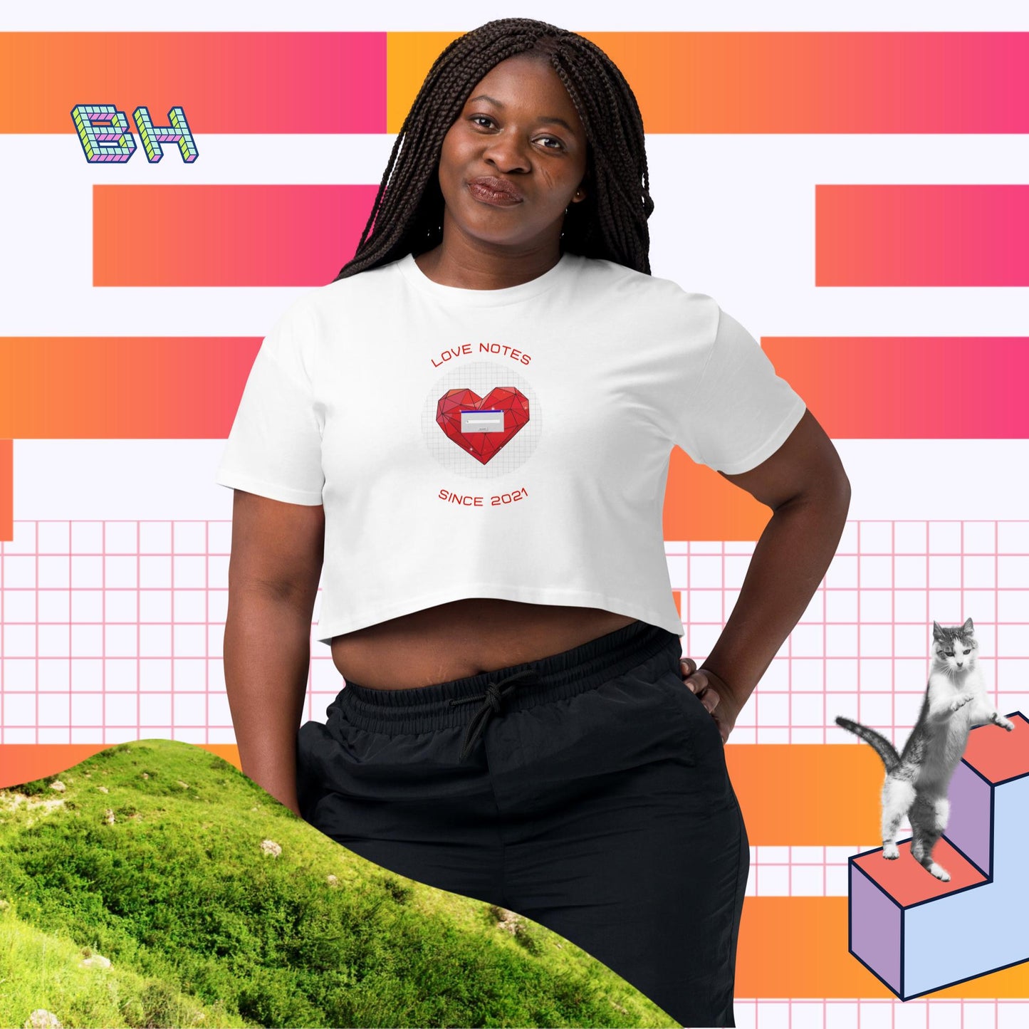 Love Notes Crop Top
