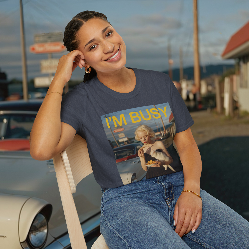 I'm Busy Eating French Fries T-Shirt