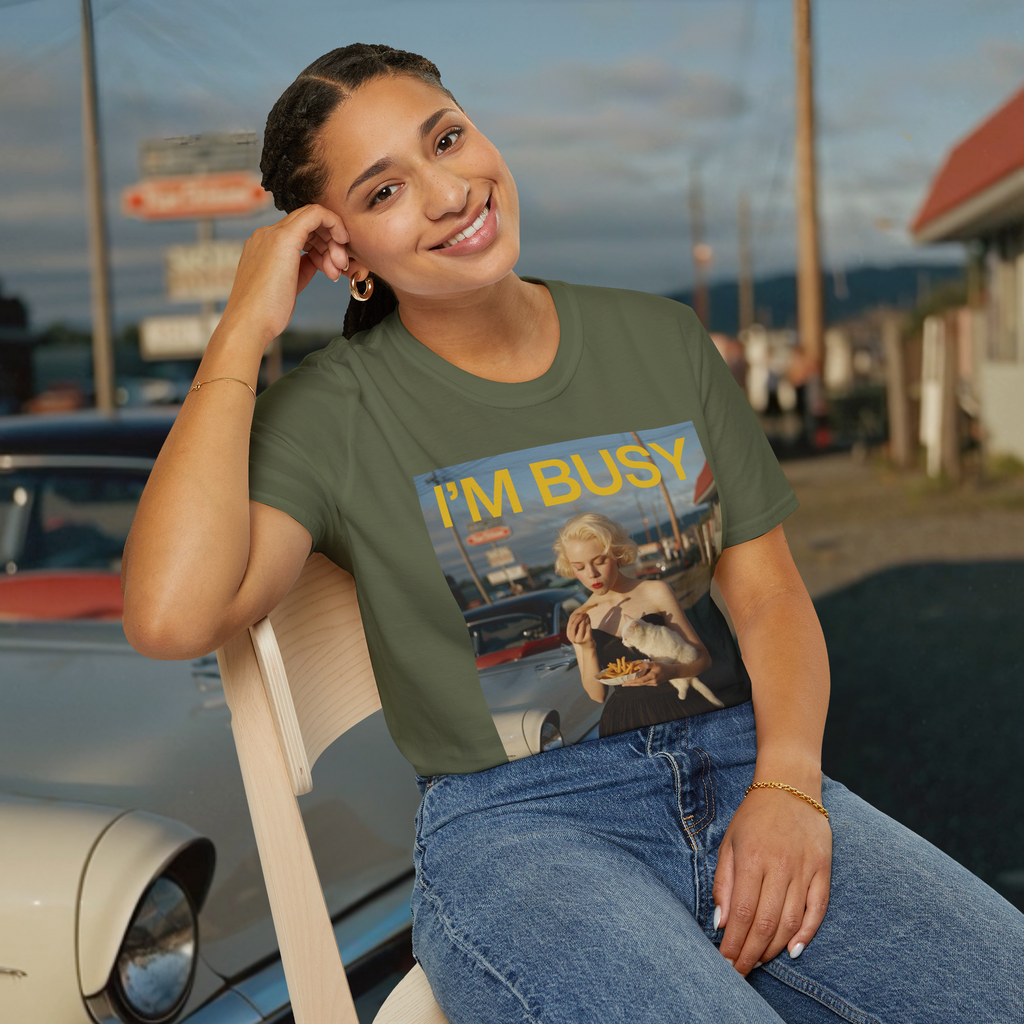 I'm Busy Eating French Fries T-Shirt