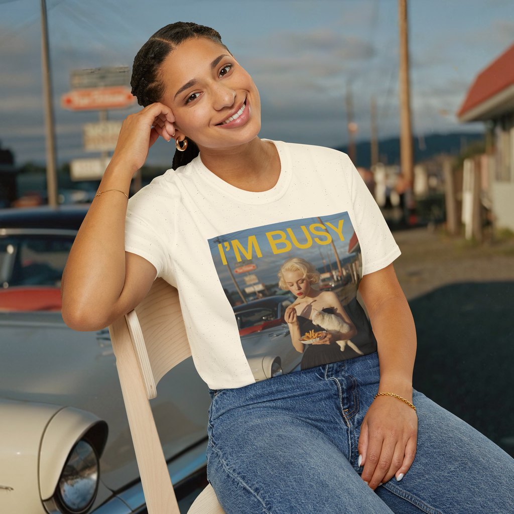I'm Busy Eating French Fries T-Shirt