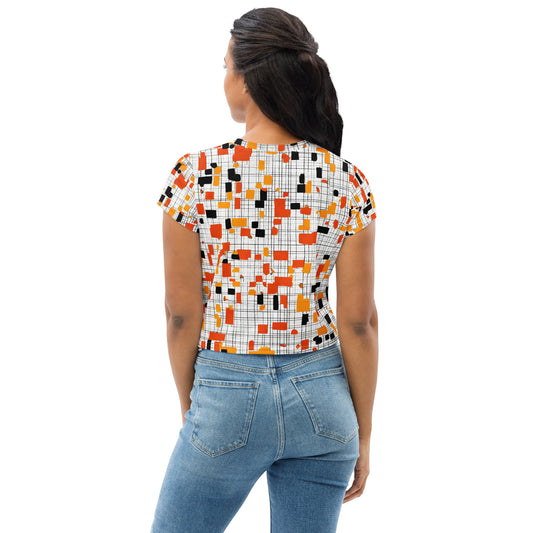 Candy Corn Crop Top