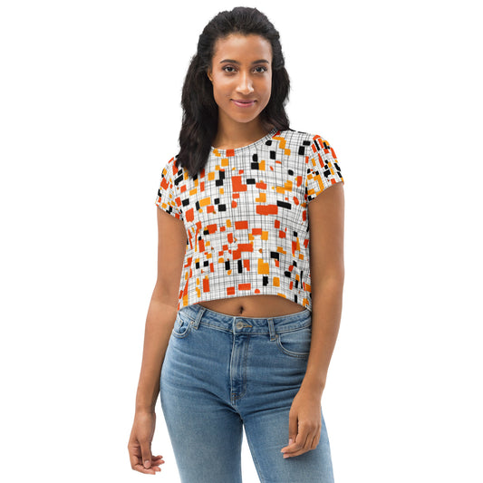 Candy Corn Crop Top