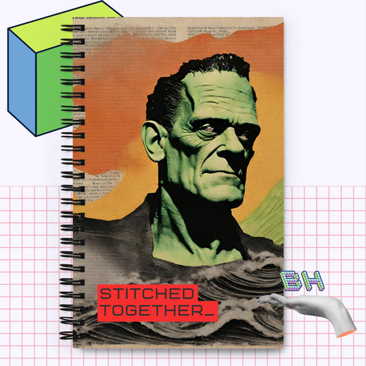Stitched Together Notebook