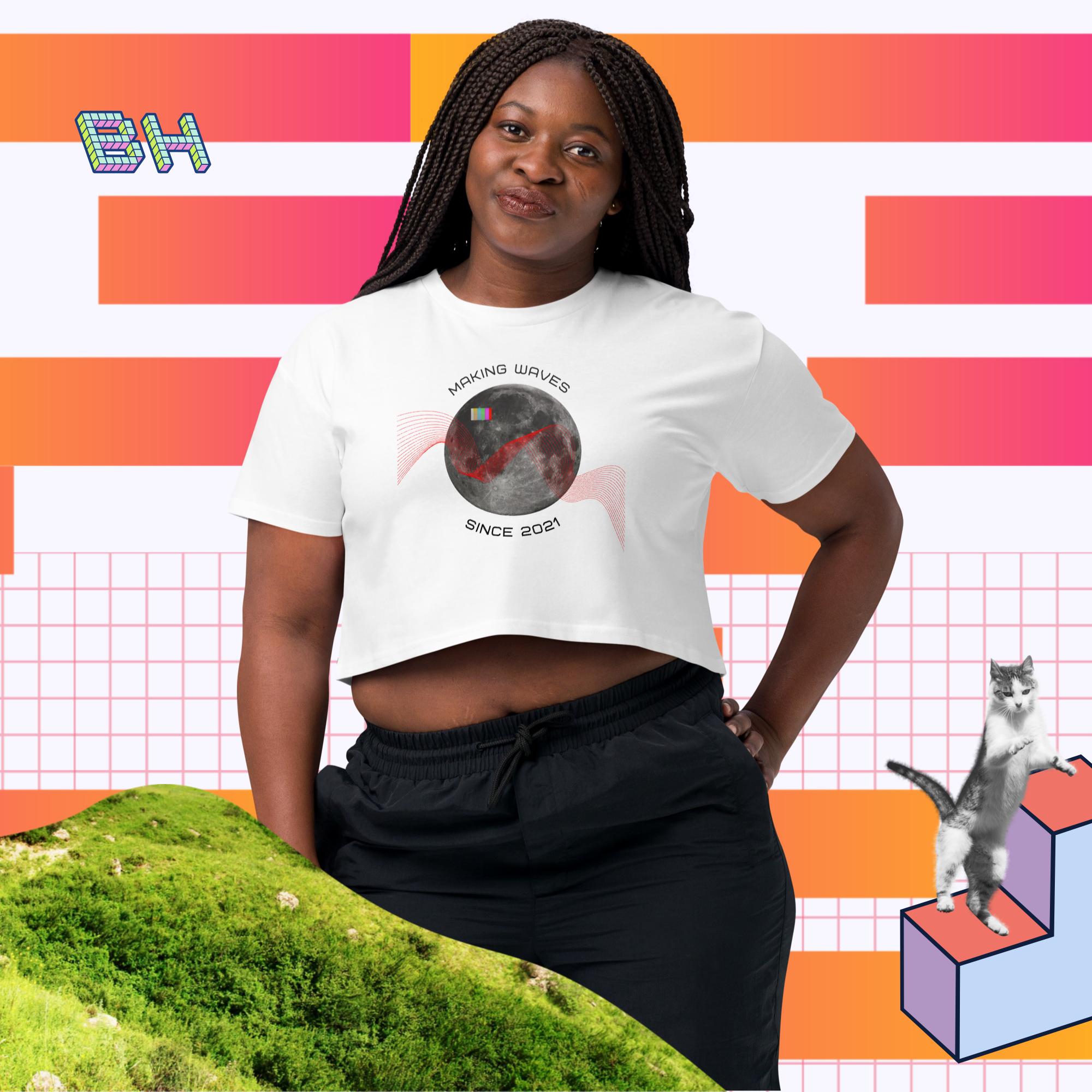 Making Waves Crop Top